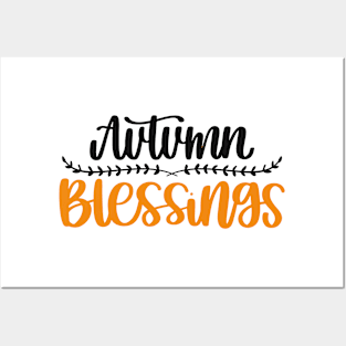 autumn blessings Posters and Art